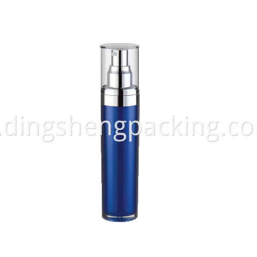 Blue Acrylic Lotion Pump Spry Bottle
